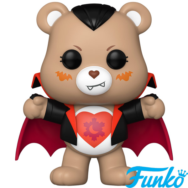 Funko POP #1629 Care Bears Tenderheart Bear as Dracula Figure